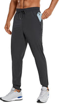 Athletic Joggers for Men Lightweight Water Resistant Short Inseam