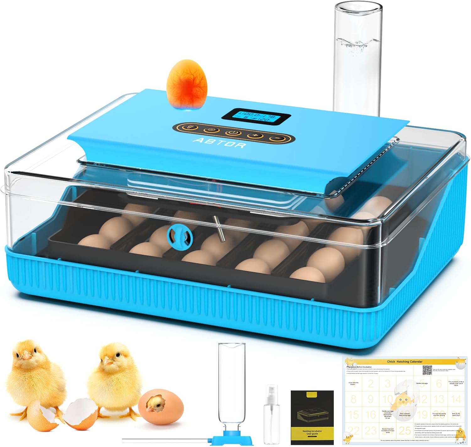 25 Egg Incubator Digital Poultry Hatcher Machine for Hatching