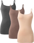 DAVID ARCHY Camisole Tops for Women Bamboo Rayon - Soft Breathable