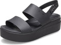 Crocs Brooklyn Low Wedge - Comfortable Lightweight Wedges