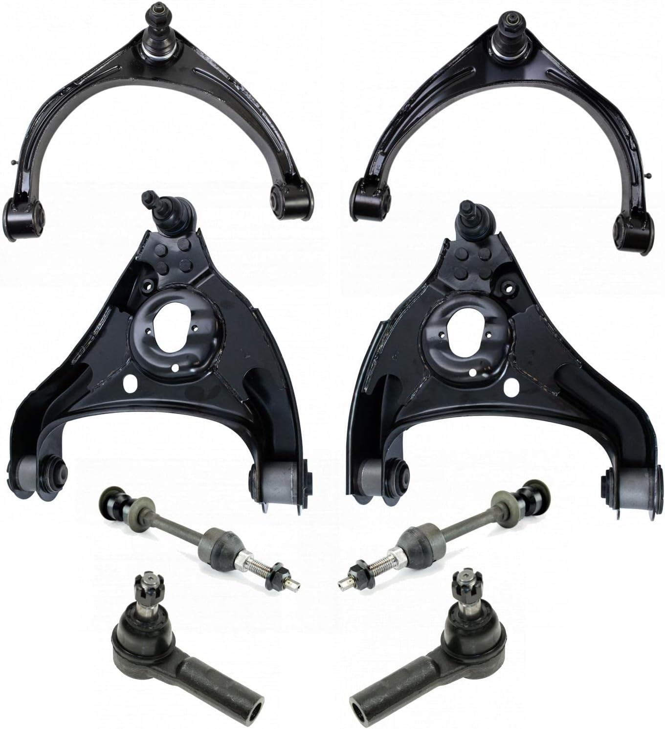 TRQ Front Steering & Suspension Kit for Dodge Ram 1500 Models