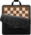 21.25 in Wooden Tournament Chess Board - African Palisander & Maple