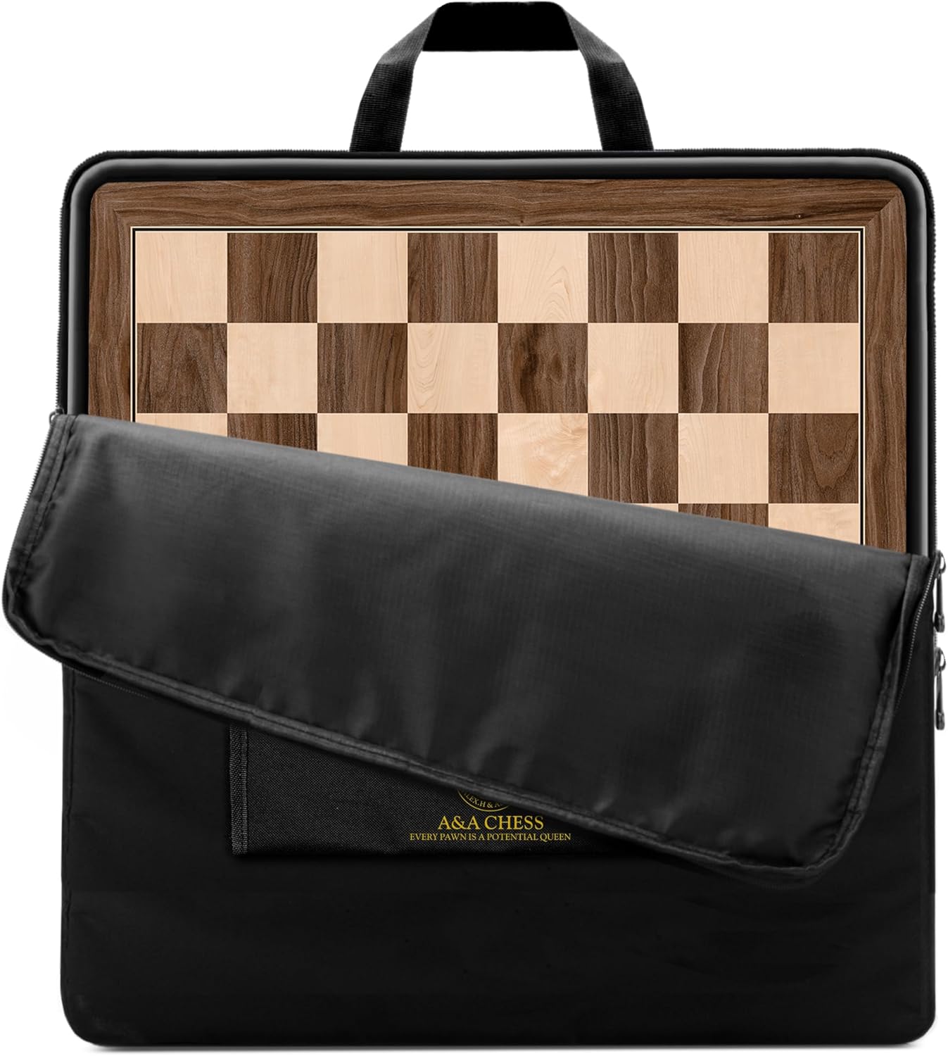 Professional Wooden Tournament Chess Board with Maple Inlay