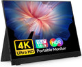 4K Portable Monitor 15.6 in UHD USB-C HDMI - Travel 100% Adobe RGB