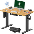 40 x 24 in Maple Whole-Piece Standing Desk - 2-Pack Electric
