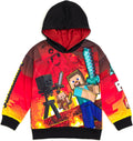 Minecraft Fleece Pullover Hoodie Little Kid to Big Kid Sizes - Cozy
