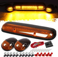 Partsam Amber LED Cab Roof Marker Light for Silverado/Sierra