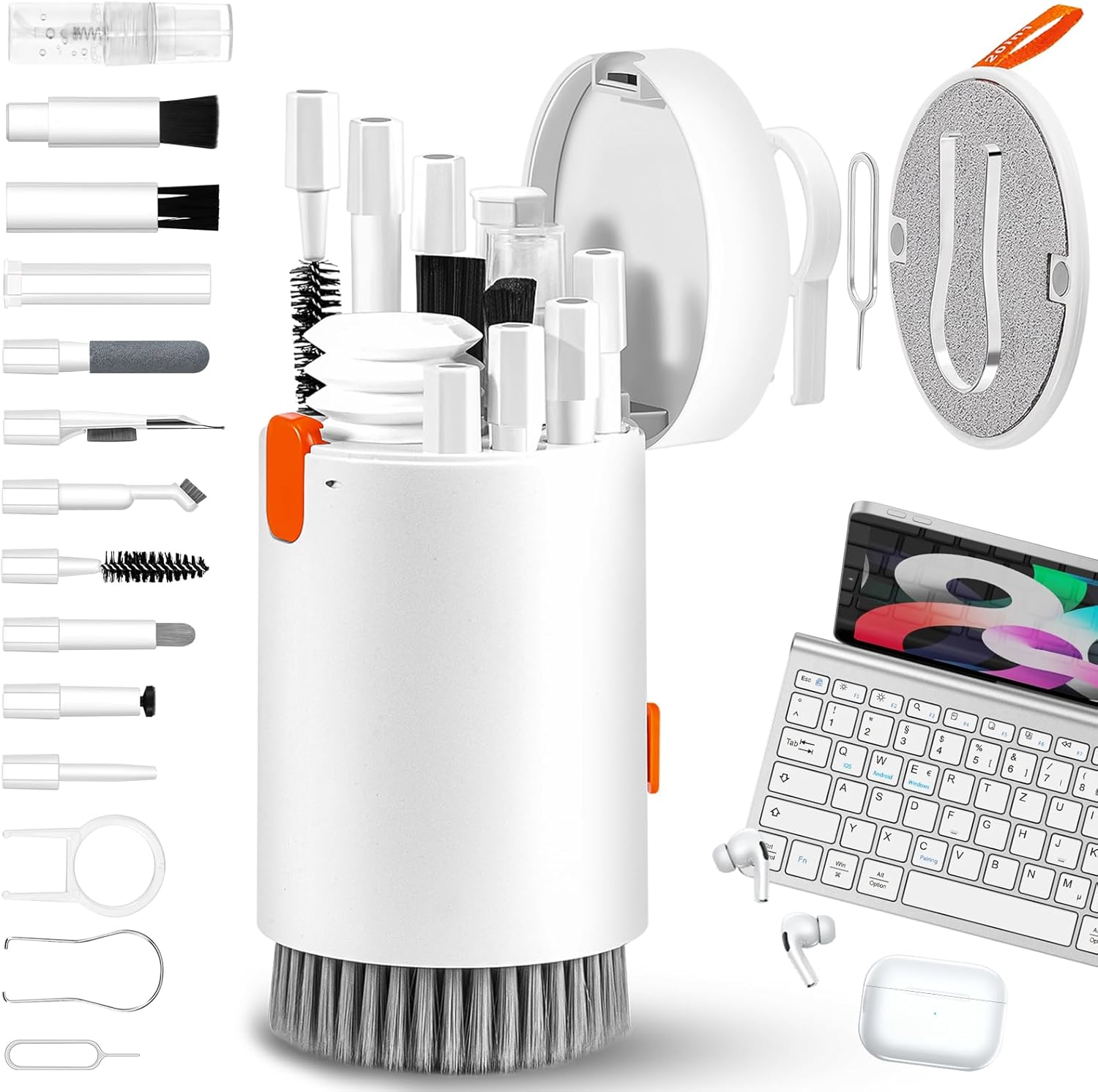 walrfid Electronic Device Cleaner Kit (Ivory)