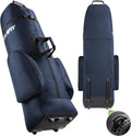 Padded Golf Club Travel Bag with Wheels 15in x 14in x 50in - Heavy