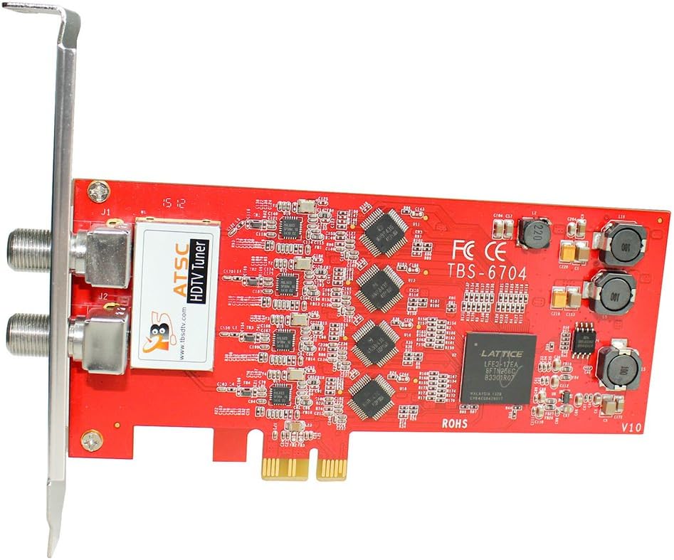 TBS6704 ATSC Clear QAM Quad Tuner PCIe Digital TV Card Review