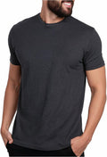 INTO THE AM Men's Athletic Fit Crew Neck Tee - Soft Cotton Blend this