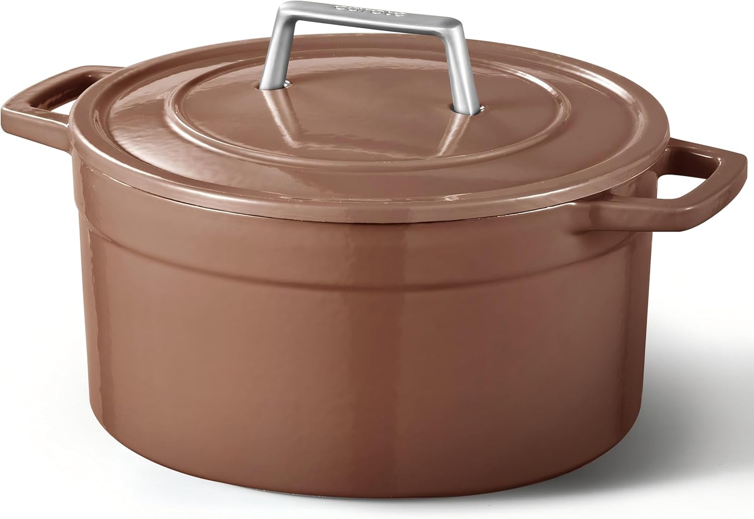 CAROTE Cast Iron Dutch Oven Pot for Versatile Cooking Needs
