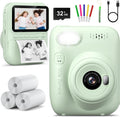 Kids Camera Instant Print for Ages 3-12 - Portable Travel Print Camera