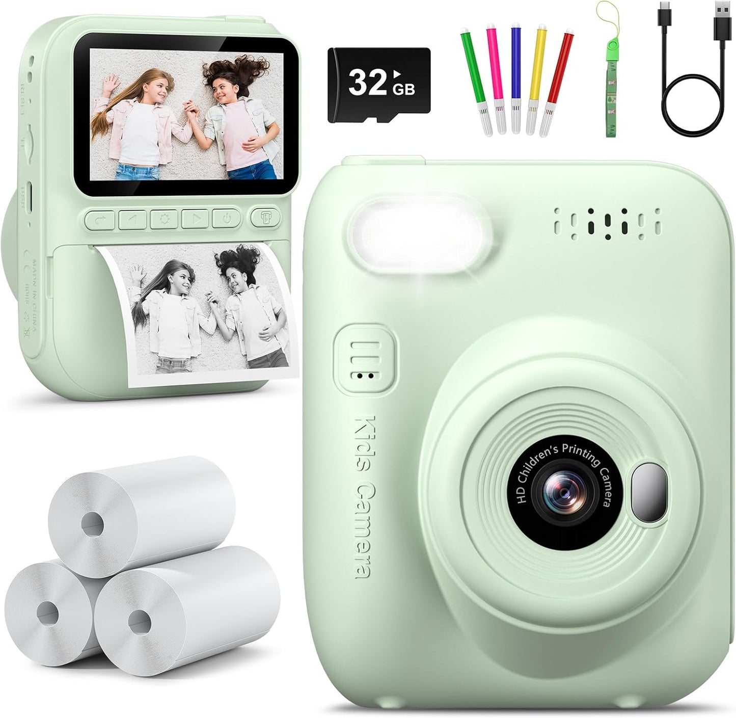 Try Hangrui Kids Instant Print Camera for Fun Memories!