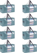 VENO 8 Pack Moving Bags for Comforters and Blankets - Heavy-Duty