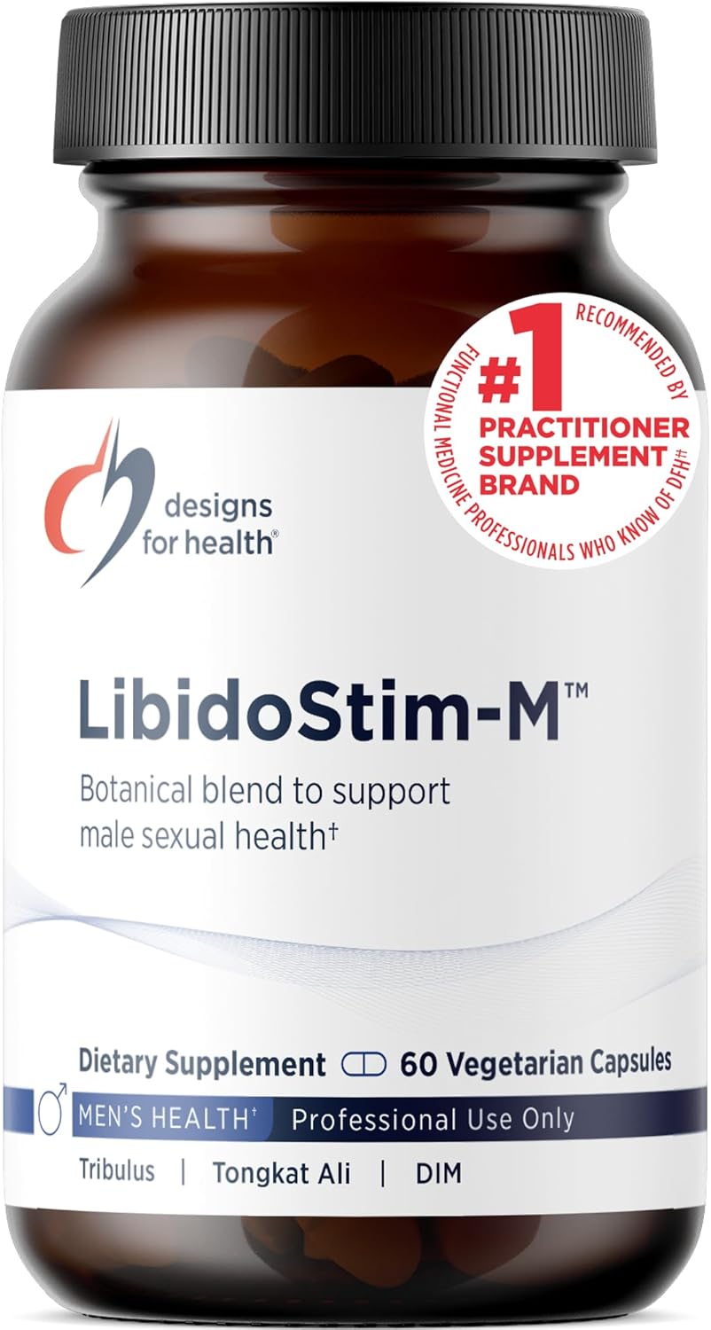 LibidoStim-M Herbal Supplement for Men with Tribulus & DIM