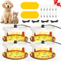 2025 Upgraded Flea Traps for Inside Your Home - 4 Pack Electric