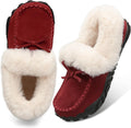 Cozy and Warm Womens Moccasin Snow Boots for Winter Wear