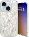 iPhone 14 Case Made with Genuine Seashell - Luxury Drop Protection