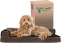 Orthopedic Dog Bed L Shaped Chaise for Medium/Large Dogs - Plush
