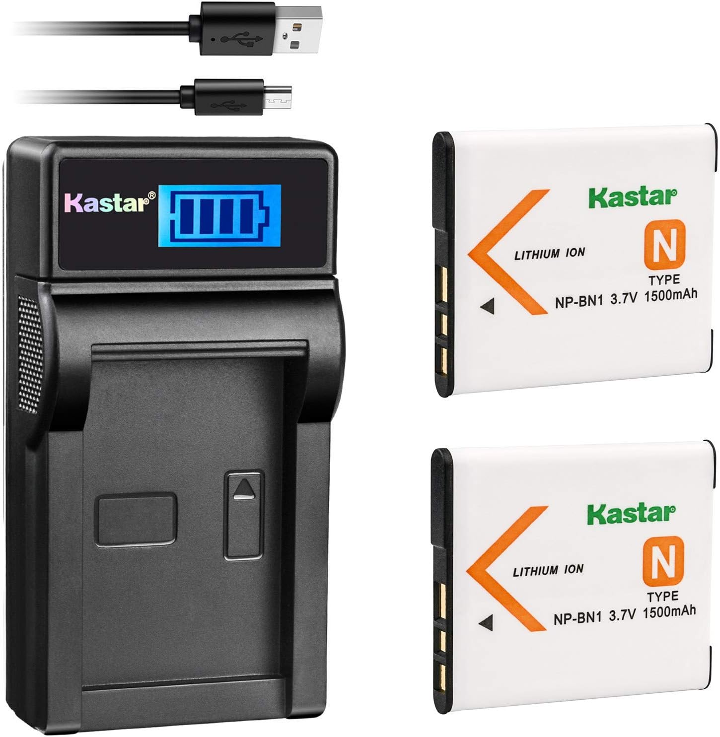 Power Up: Kastar Battery Charger Combo Sony NP-BN1