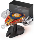 Kollea Galaxy Blue Spaceship Whiskey Decanter Set - SciFi Bar