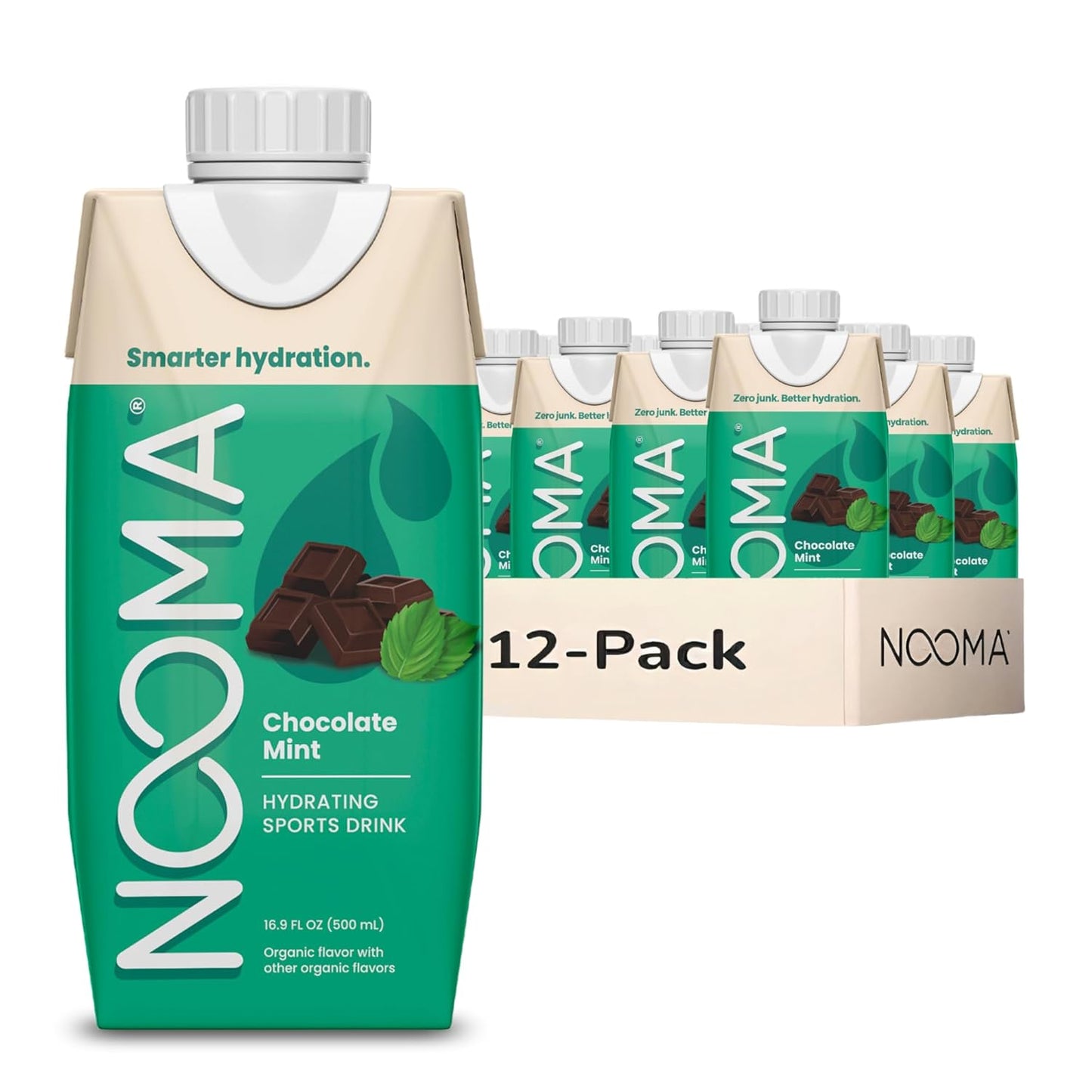 NOOMA Hydrating Sports Drink with Organic Coconut Water - 12 Pack