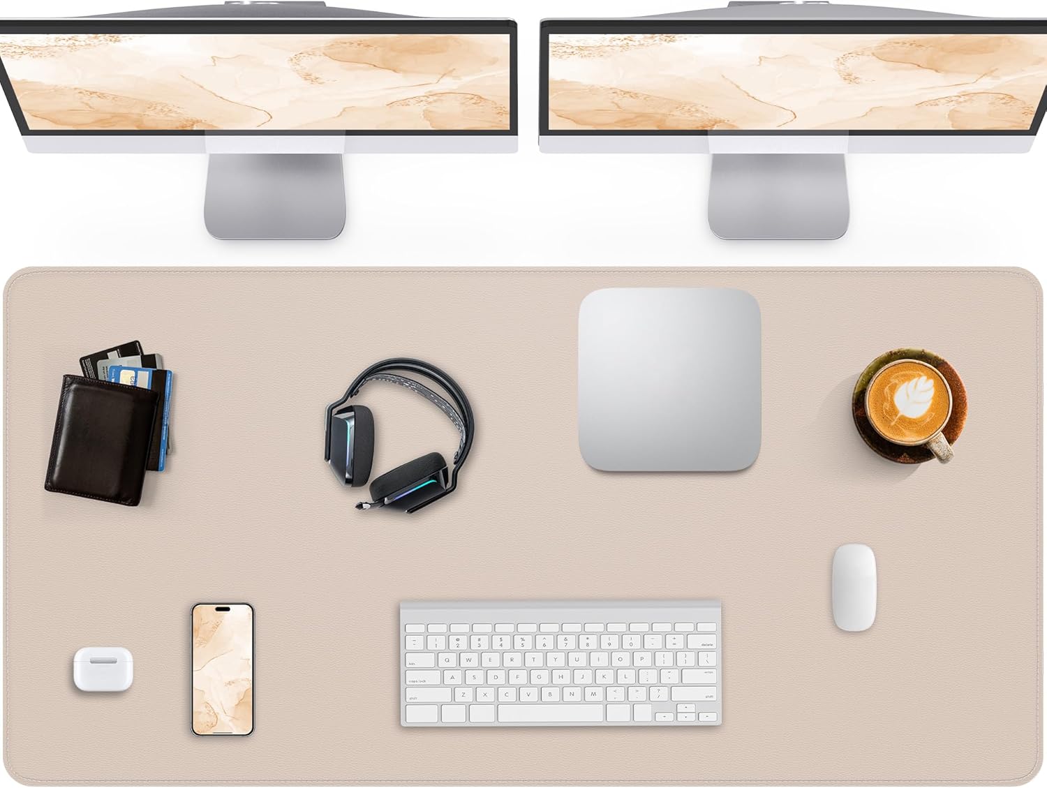 Extra Large Desk Pad Mat - Waterproof Mouse Pad & Protector