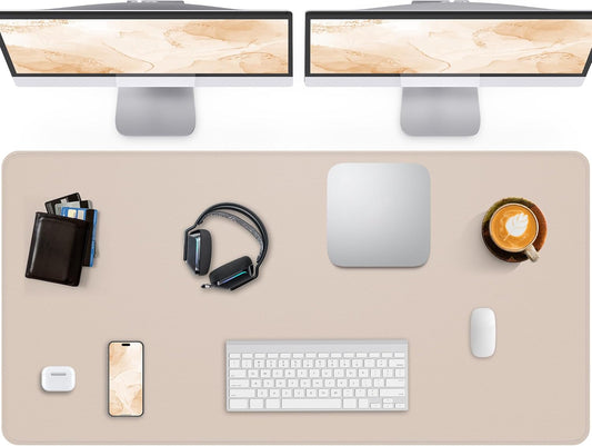 Extra Large Desk Pad Mat - Waterproof Mouse Pad & Protector