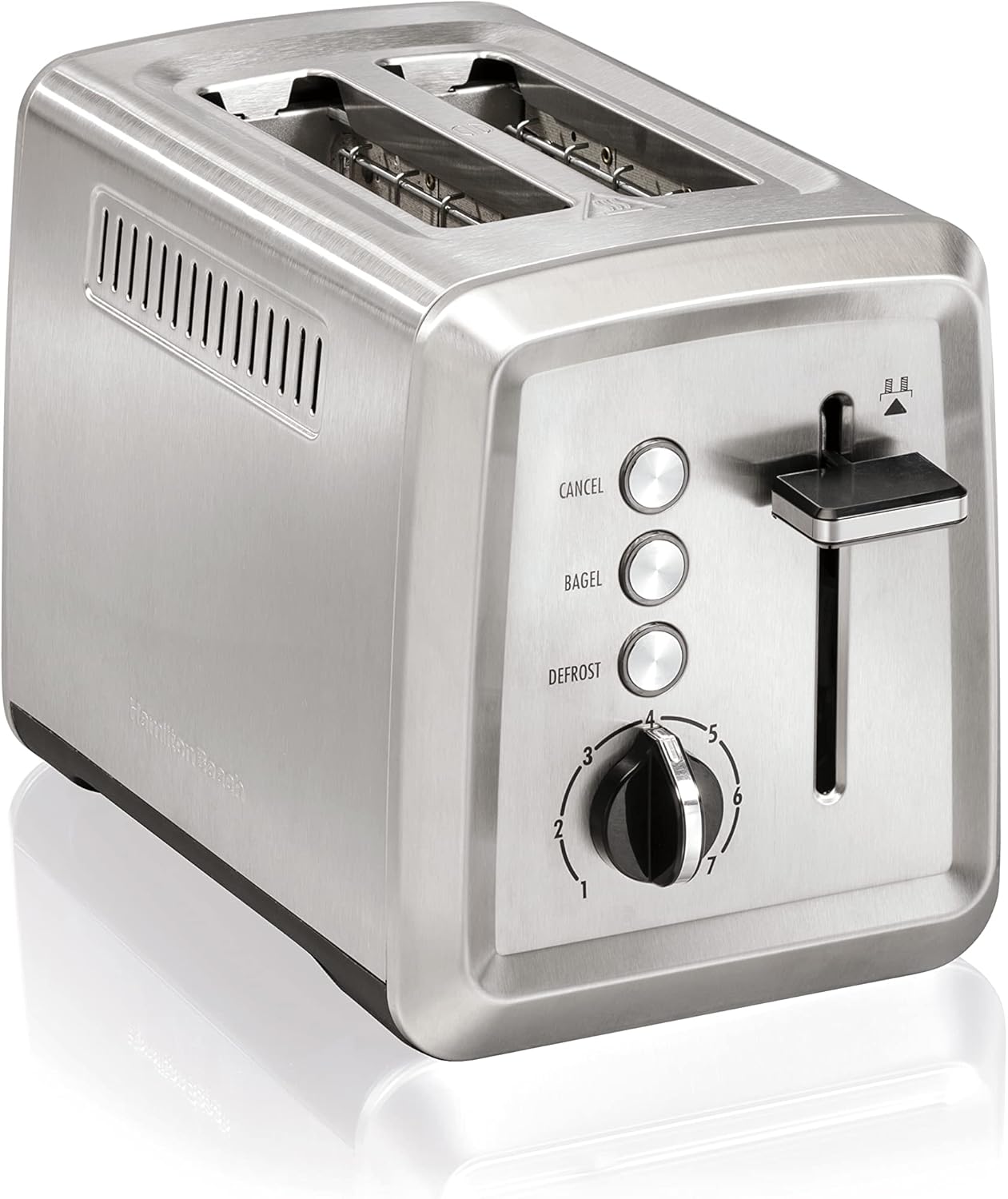 Hamilton Beach 2 Slice Toaster with Extra-Wide Slots and Features