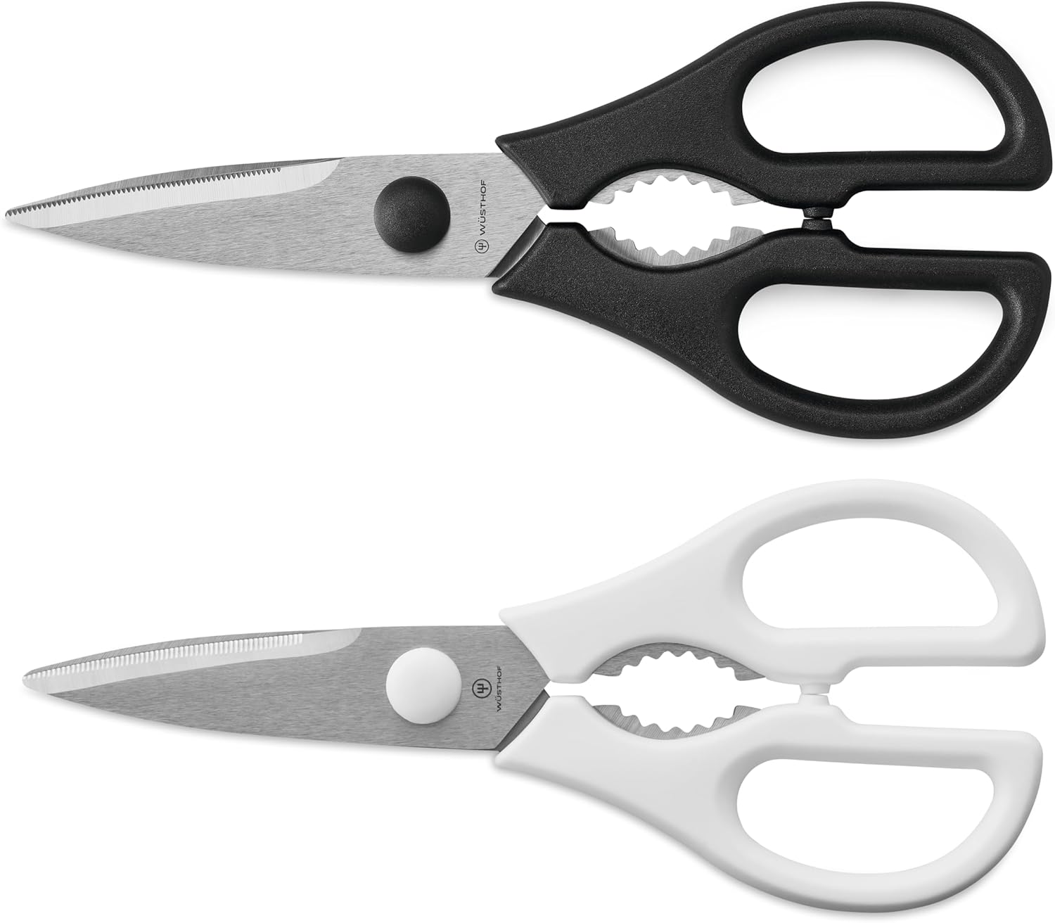 WUSTHOF Come Apart Kitchen Shears Set of 2 - Black & White