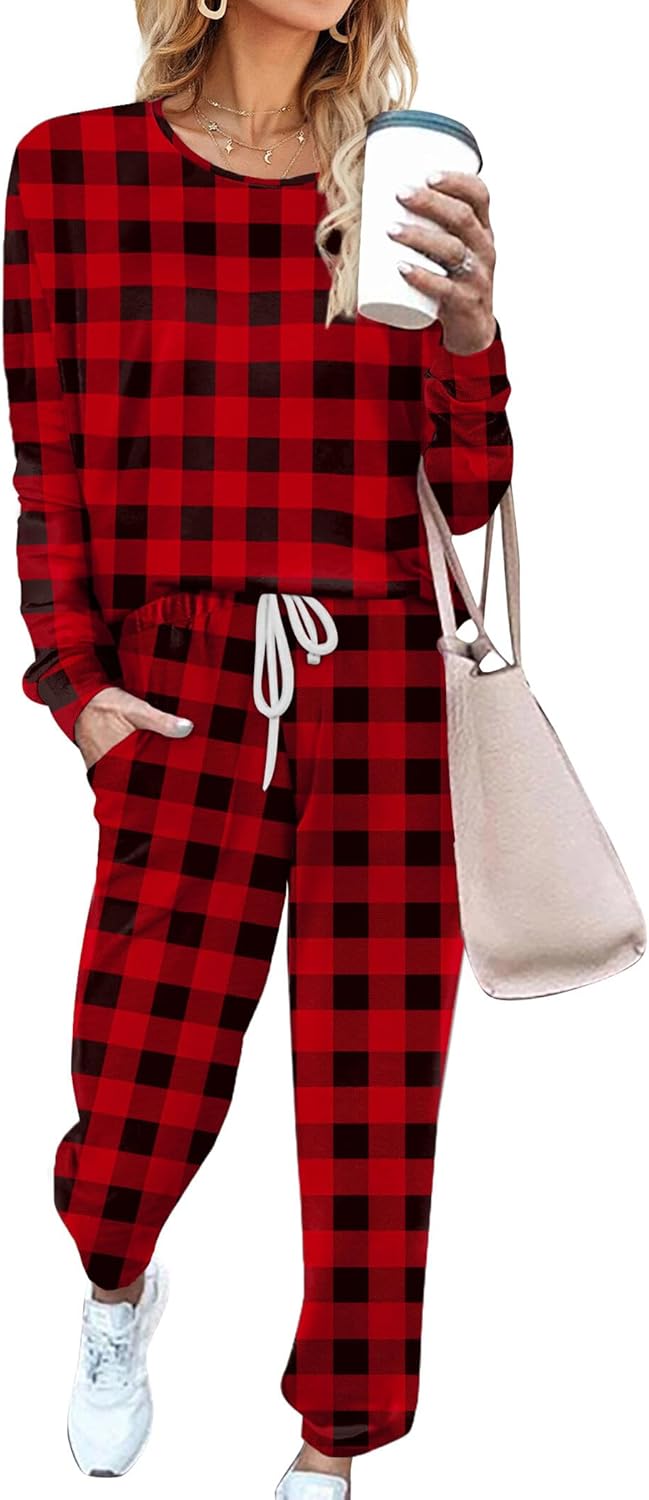 Aloodor Sweatsuit for Women - Cozy 2 Piece Outfits Set