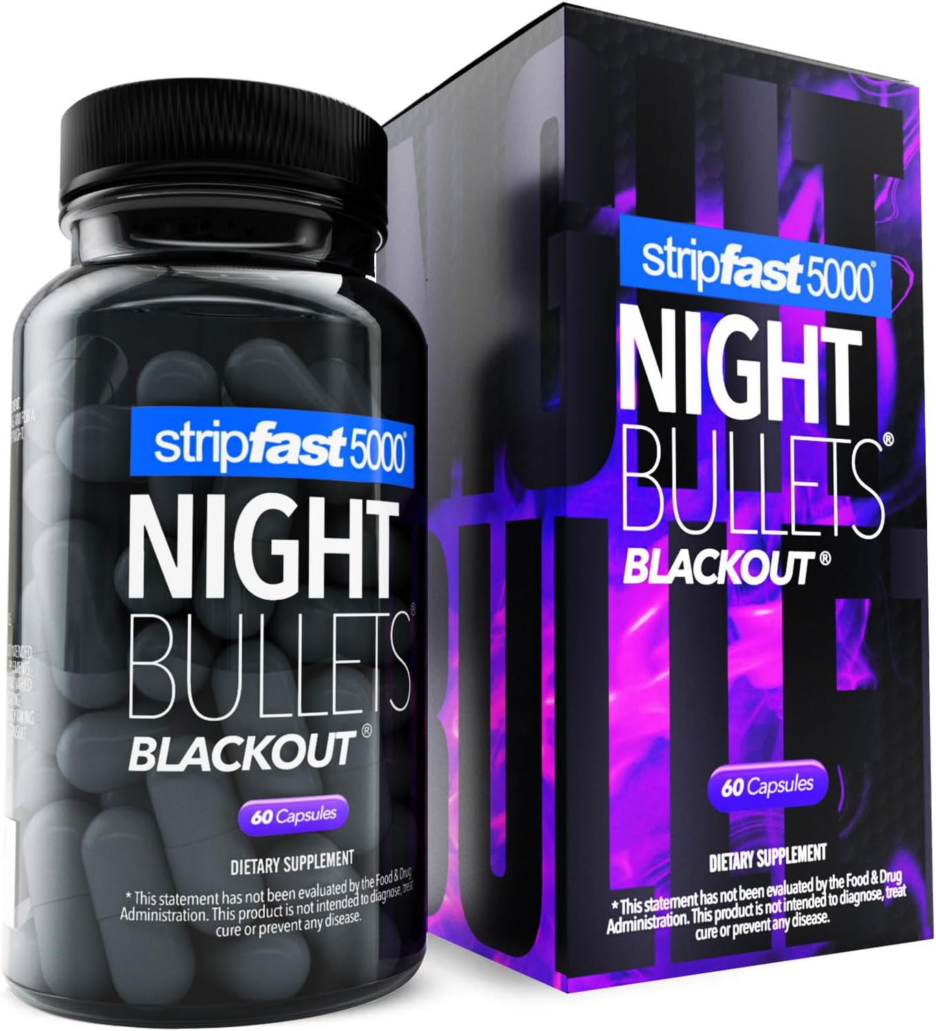 Stripfast5000 Night Bullet Capsules for Effective Sleep Support