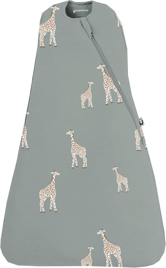GUNAMUNA Swaddle Wrap for Newborns with Easy Diaper Changes