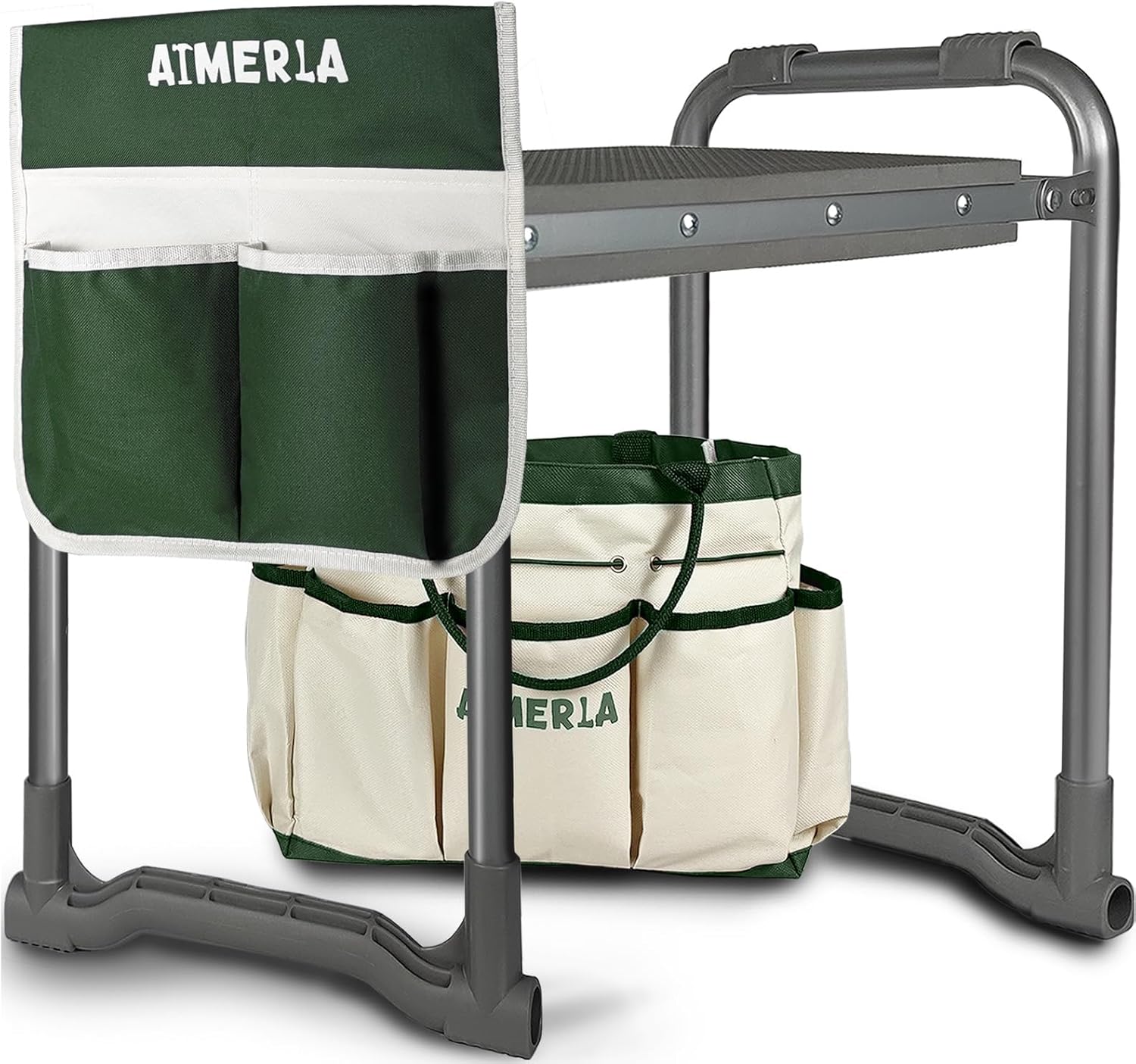 Aimerla Foldable Garden Kneeler Seat for Pain-Free Gardening