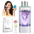 Makeup Brush Cleaner Machine 10,000 RPM Turbine Motor - Fast Deep