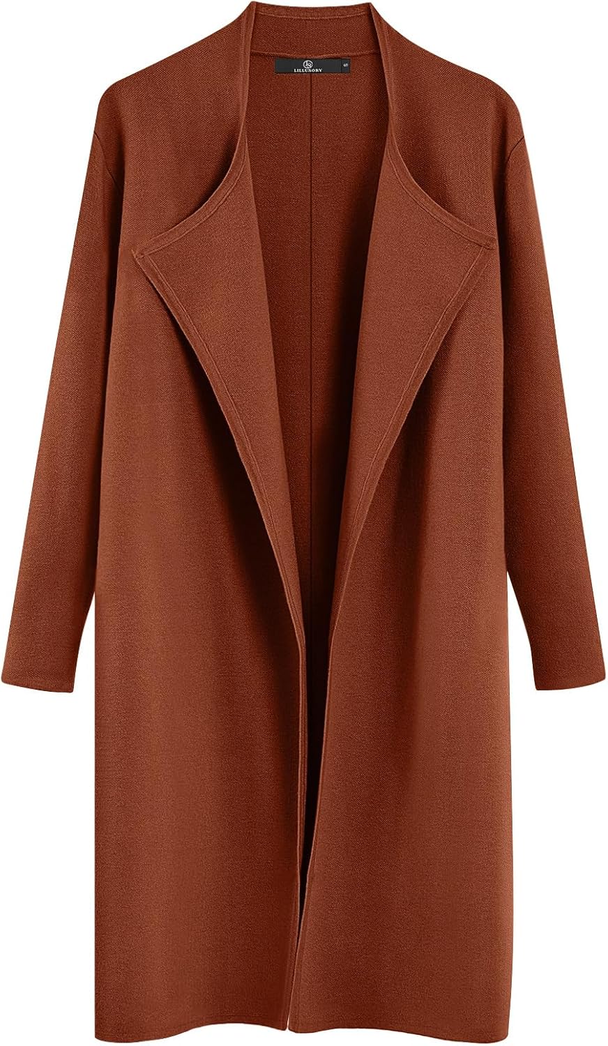 LILLUSORY Women's Long Cardigan Sweaters for Trendy Winter Style