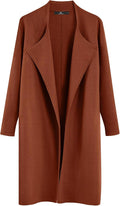 LILLUSORY Women's Long Cardigan Sweater Coatigan - Cozy Layering