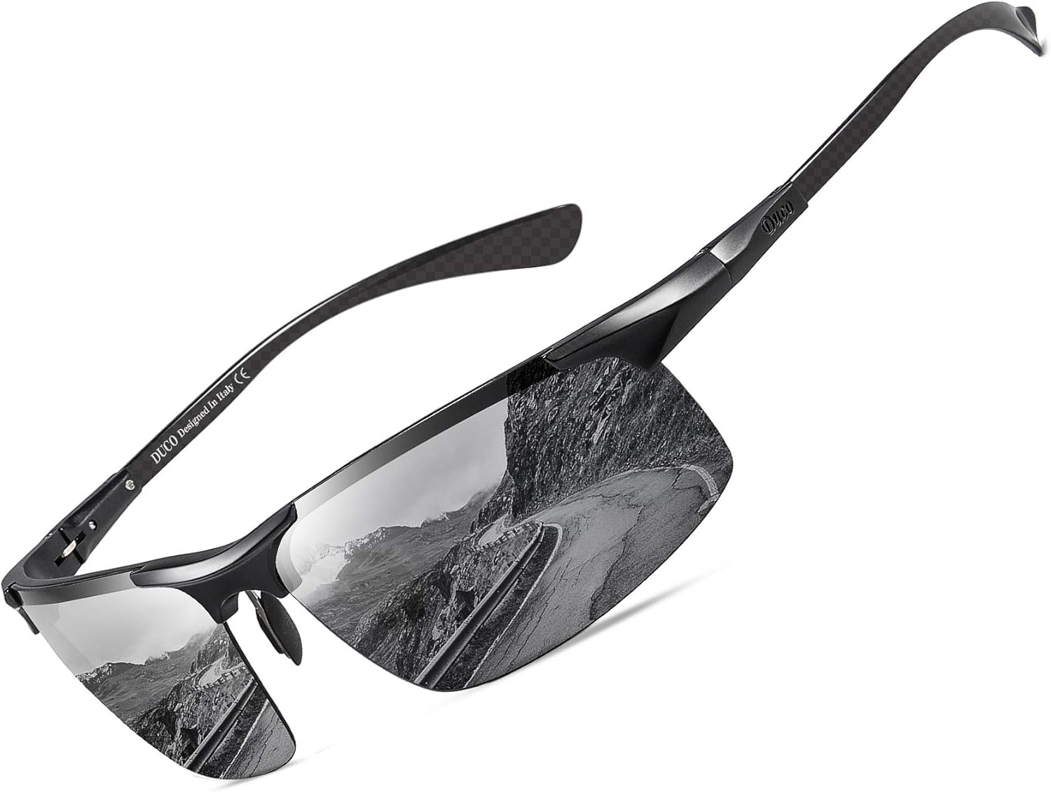 DUCO Mens Polarized Sports Sunglasses for Fishing and Driving