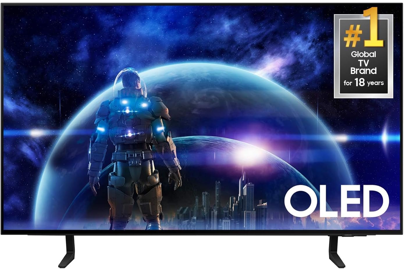 SAMSUNG 42-Inch OLED 4K Smart TV with Immersive Sound & Advanced Features