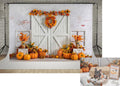 7x5ft Happy Thanksgiving Pumpkin Bumper Harvest Photo Backdrop