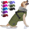 Doglay Dog Coat with Harness - Reflective Waterproof Warm Jacket