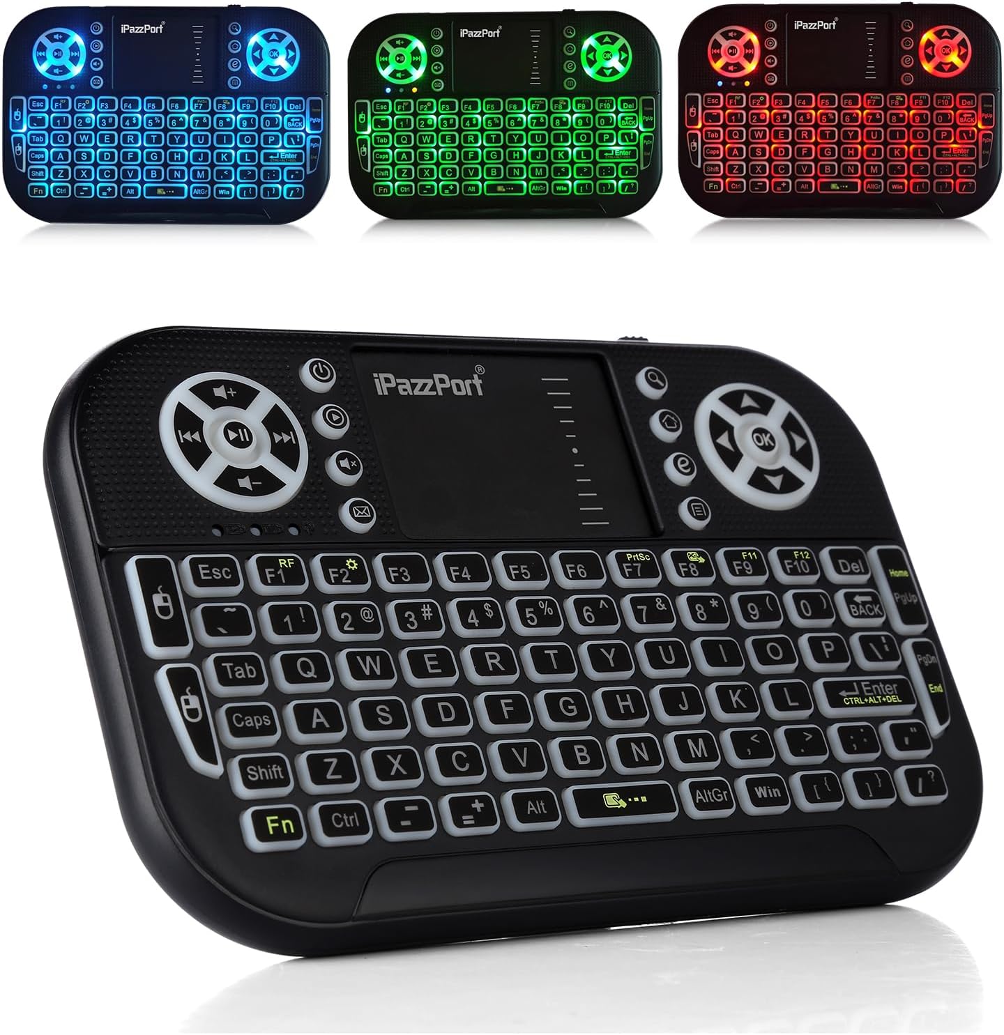 Backlit Mini Keyboard with Touchpad