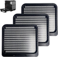 Nonstick Mesh Cooking Trays for Air Fryers - 3 Pcs