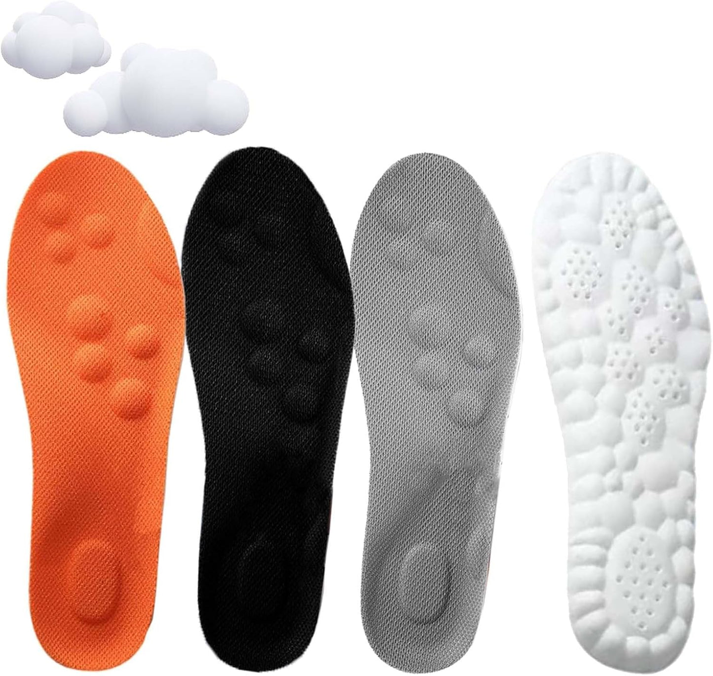 Footstr Insoles for Men Women Kids - 4D Cloud Comfort Soles