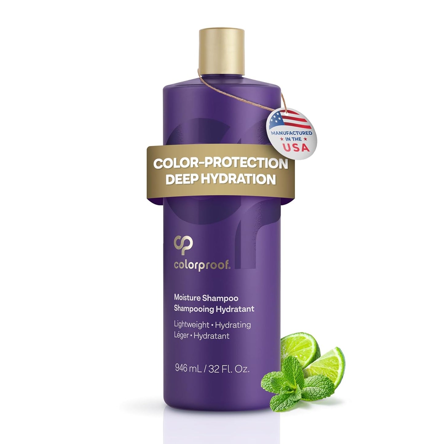 ColorProof Moisture Shampoo for Color-Treated Hair with Mint Scent