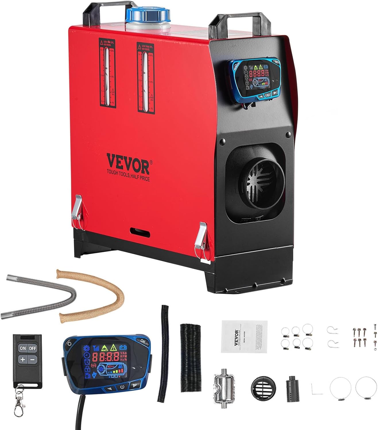 VEVOR Diesel Air Heater: Efficient 8kW Heating for RVs and More