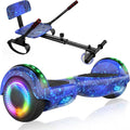LIEAGLE Scooter With Seat Attachment, 6.5in Go Kart Combo - LED