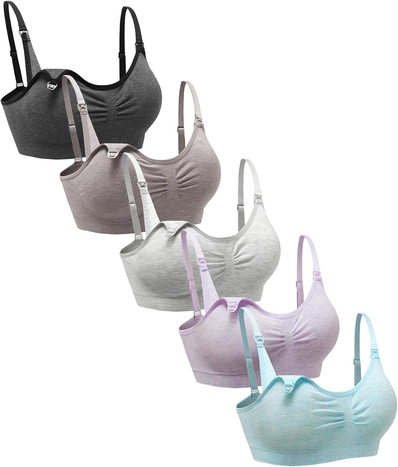 Suekaphin Nursing Bra Wireless Bra for Comfortable Maternity Use