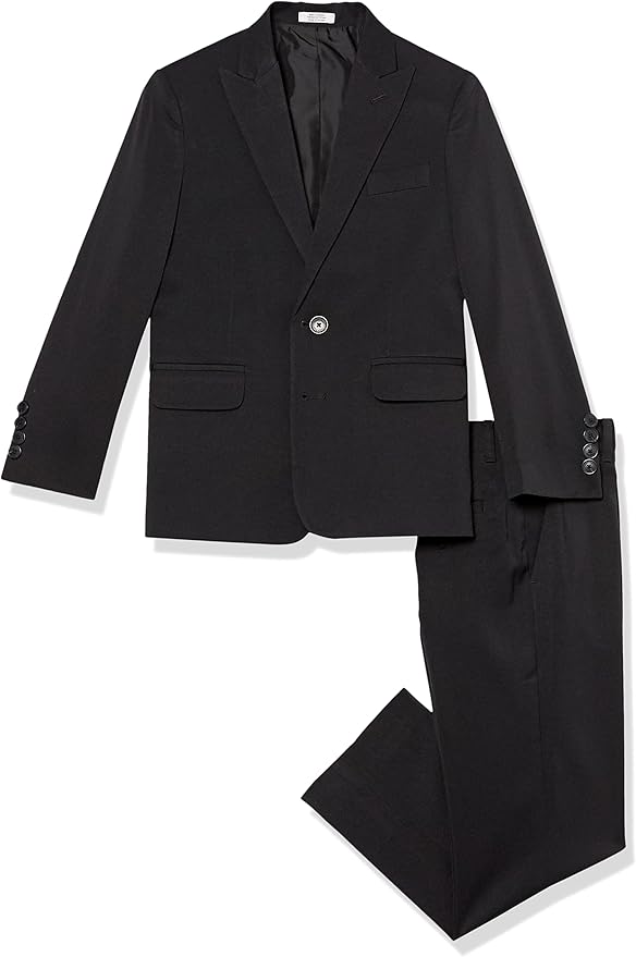 Calvin Klein Boys' 2-Piece Formal Suit Set for Stylish Events